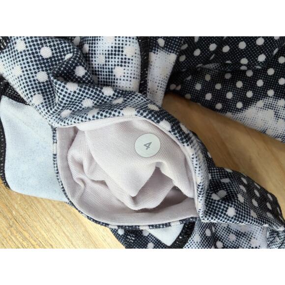 Lululemon Wunder Under II Crop Leggings Dottie Dream Rose Neutral Blush Size 8 - Picture 7 of 7